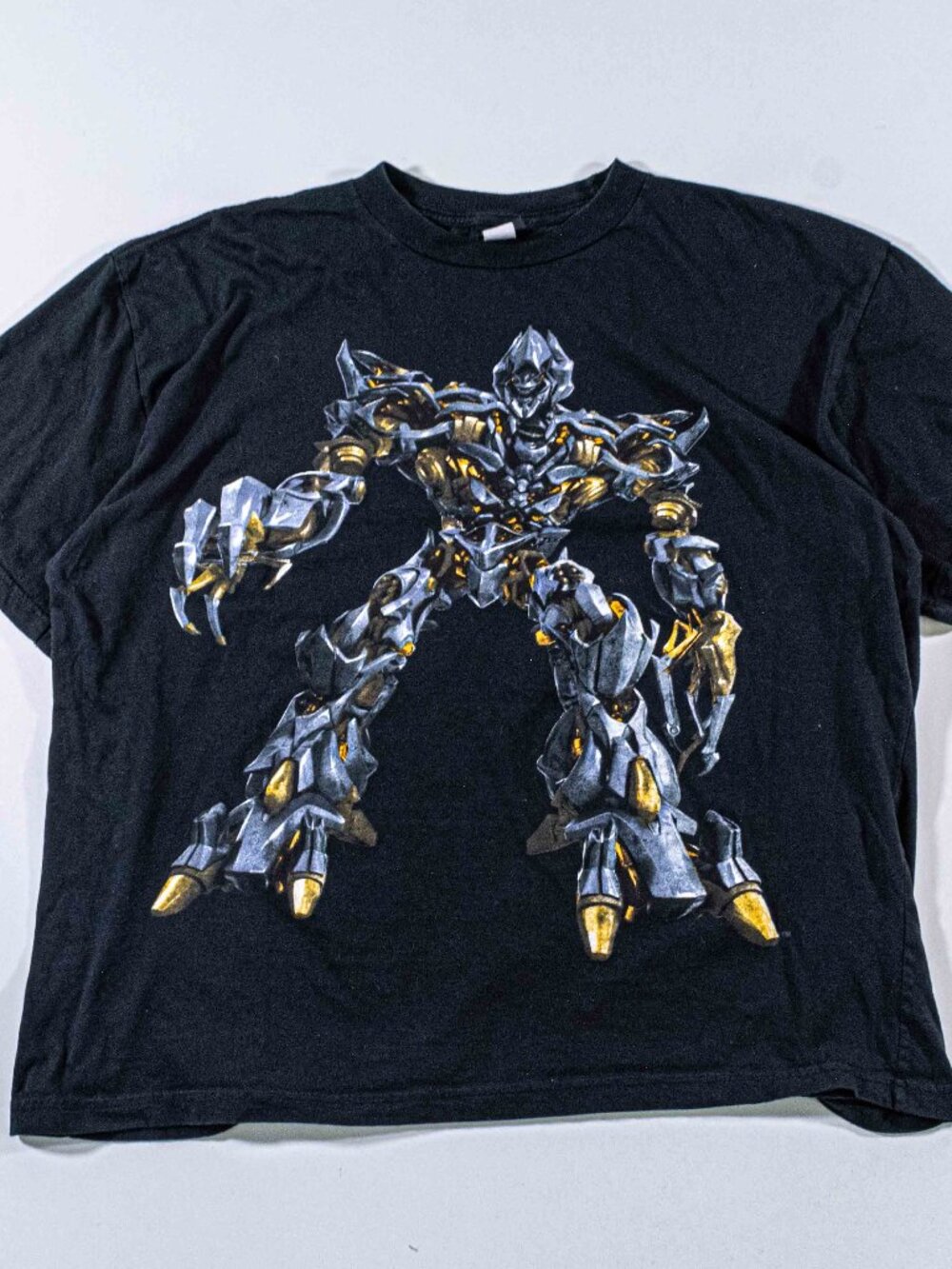 Vintage Transformers Megatron Shirt XXL 2007 Movie Promo Changes Hasbro Sci Fi